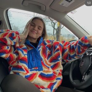 Free people hit the slopes pullover